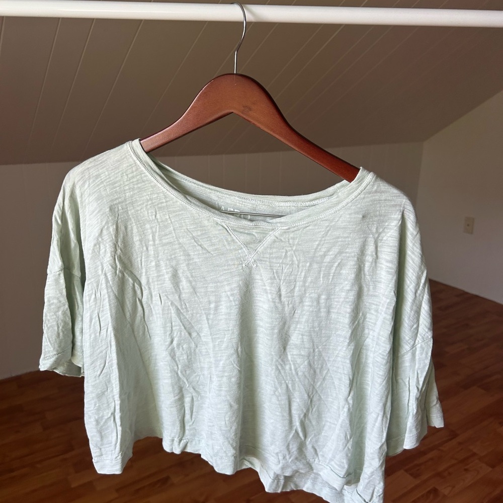 Aeropostale Mint Green Crop Top